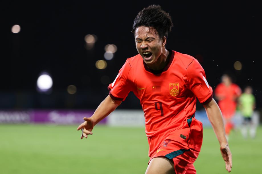 开云-帅惟浩破门谢晋建功 U17国足2-0澳大利亚晋级决赛